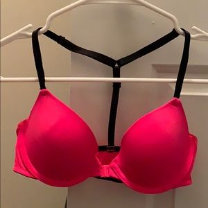 Pink Razorback bra